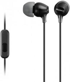 Sony MDR-EX15APB, černé (Špunty s mikrofonem)