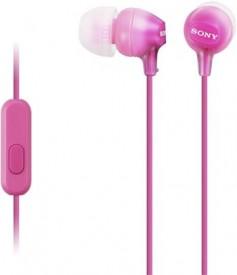 Sony MDR-EX15APPI, růžové (Špunty s mikrofonem)