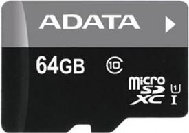 Adata Micro SDXC Premier 64GB UHS-I + SD adaptér (64 GB)