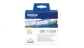 Brother DK 11204 (papírové / univerzální štítek - 400 ks) (Příslušenství)