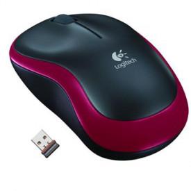 Logitech Wireless Mouse M185 červená (Myši bezdrátové)