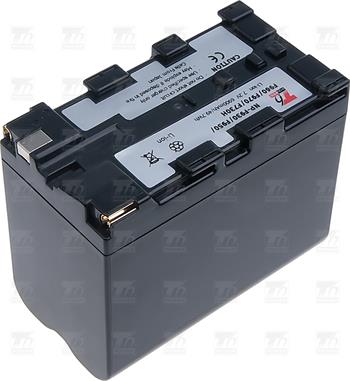 T6 power baterie NP-F930, NP-F950, NP-F960,  NP-F970, šedá