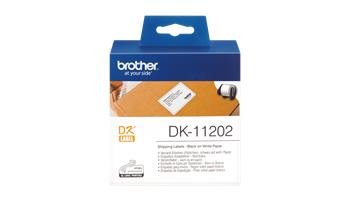 Brother DK 11202 (papírové / poštovní štítky - 300 ks)